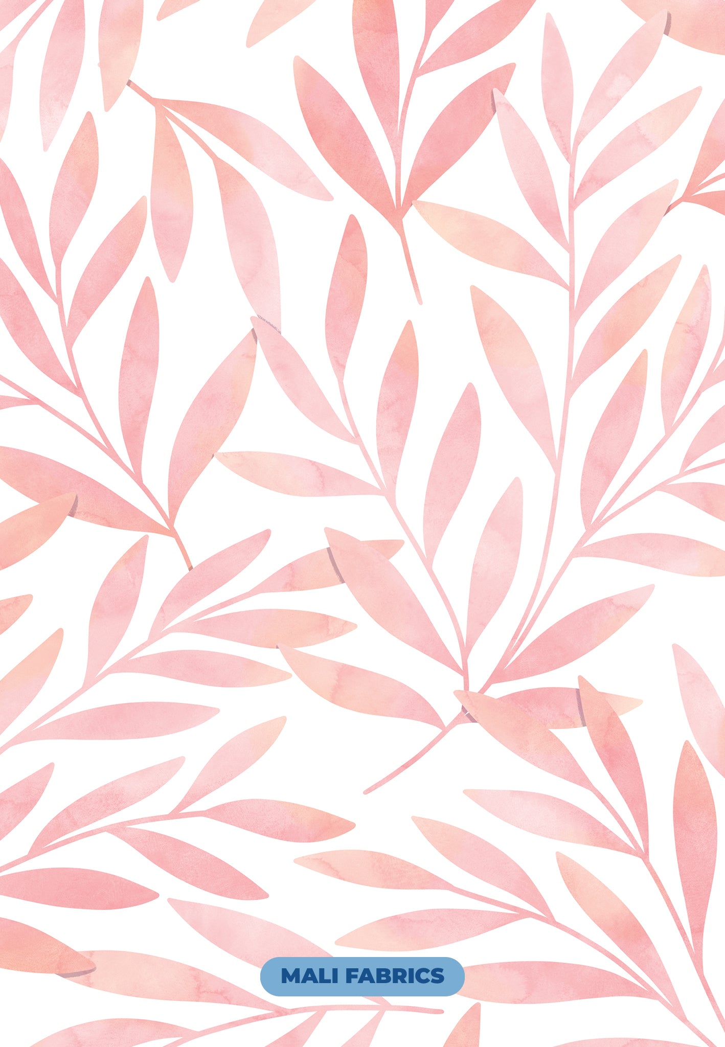 PADRÃO FOLHAS ROSA M20