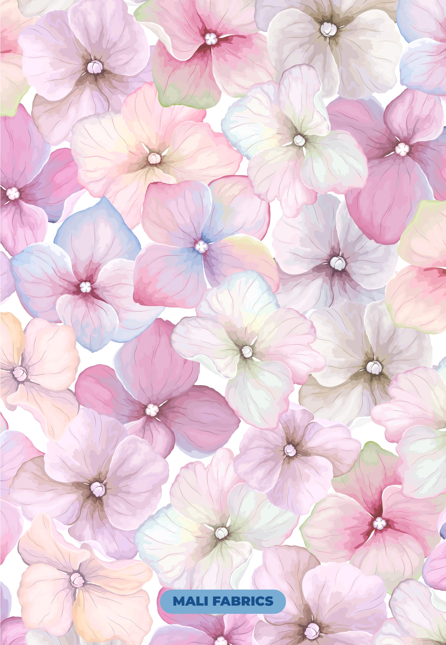 PADRÃO FLORES ROSA M238