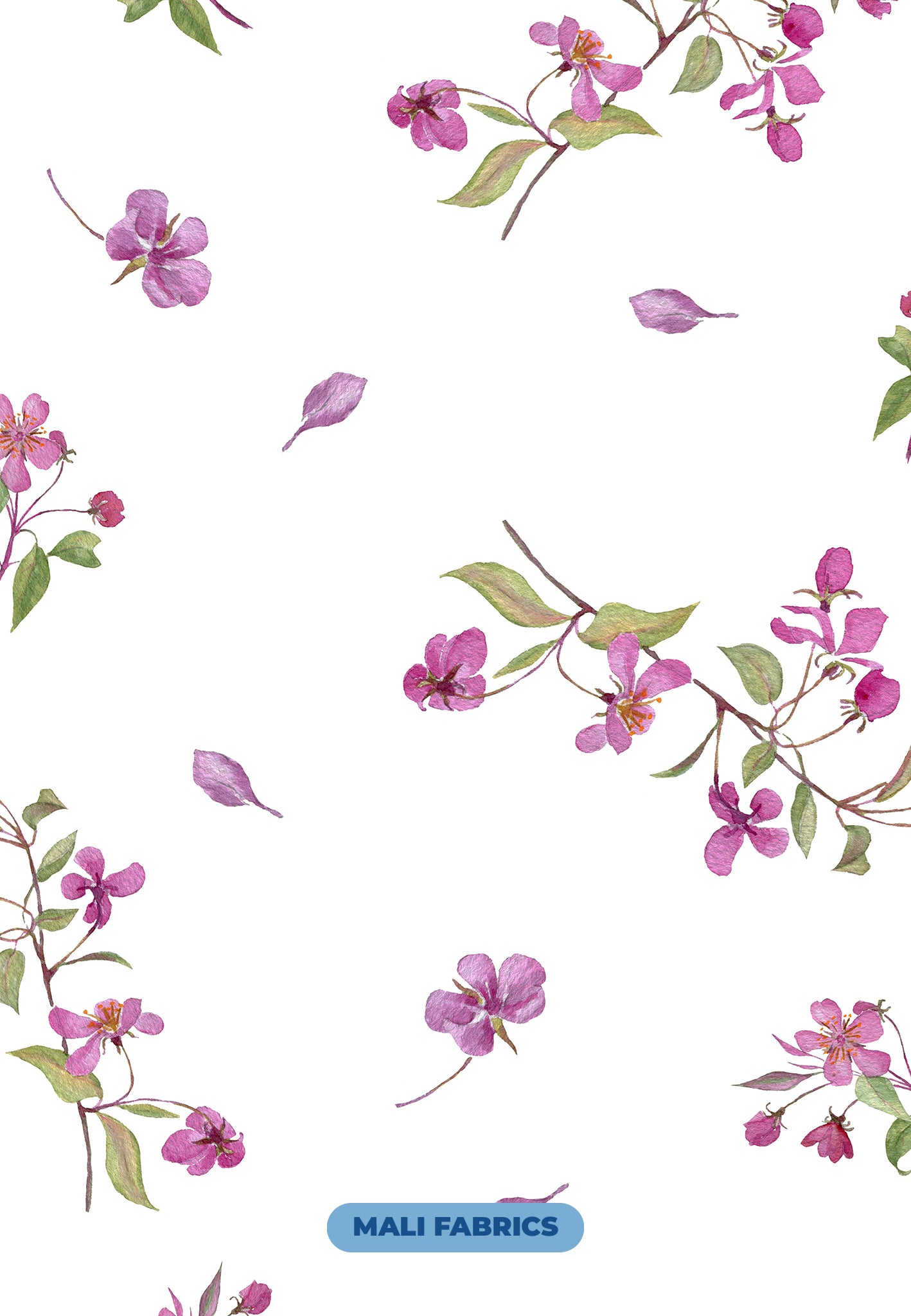 PADRÃO FLORES LILÁS M313