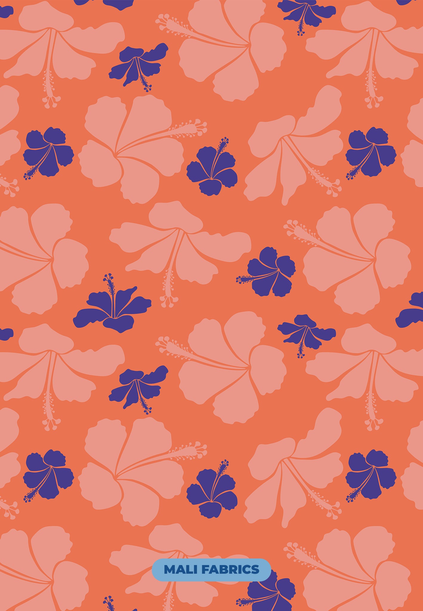 PADRÃO FLORES HAVAIANAS M327