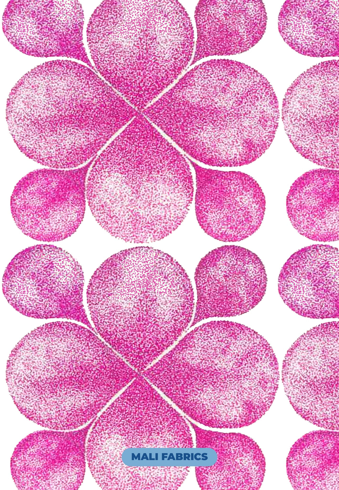 PADRÃO FLORES ABSTRATAS ROSA M402