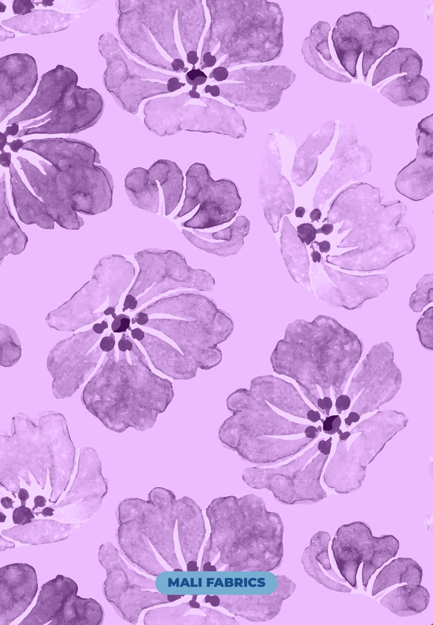 PADRÃO FLORES AGUARELAS M421
