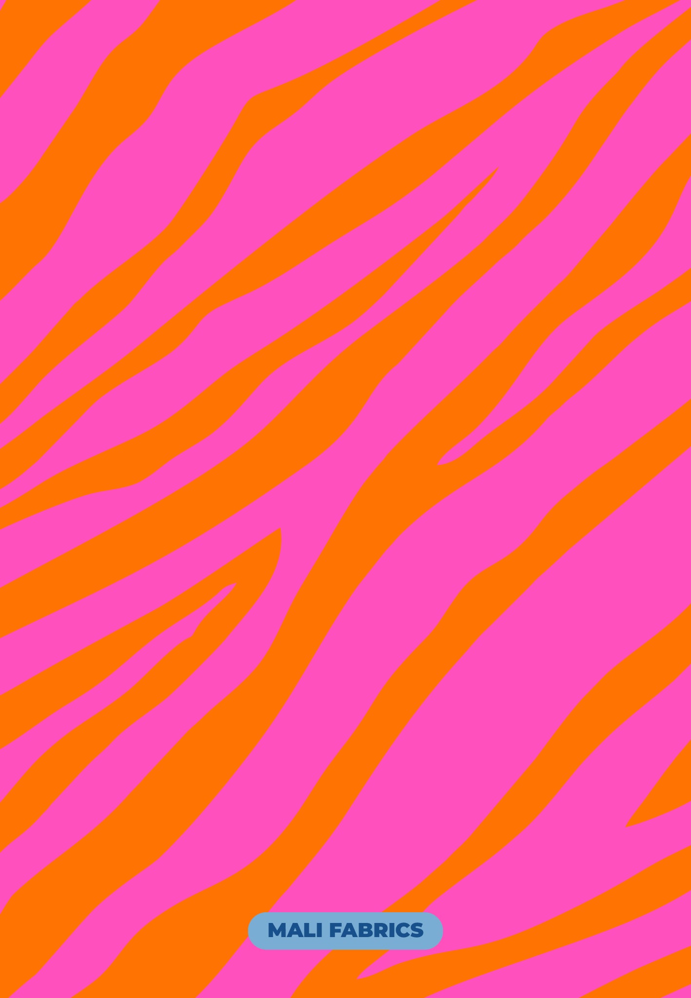 PADRÃO ZEBRA ROSA E LARANJA M429