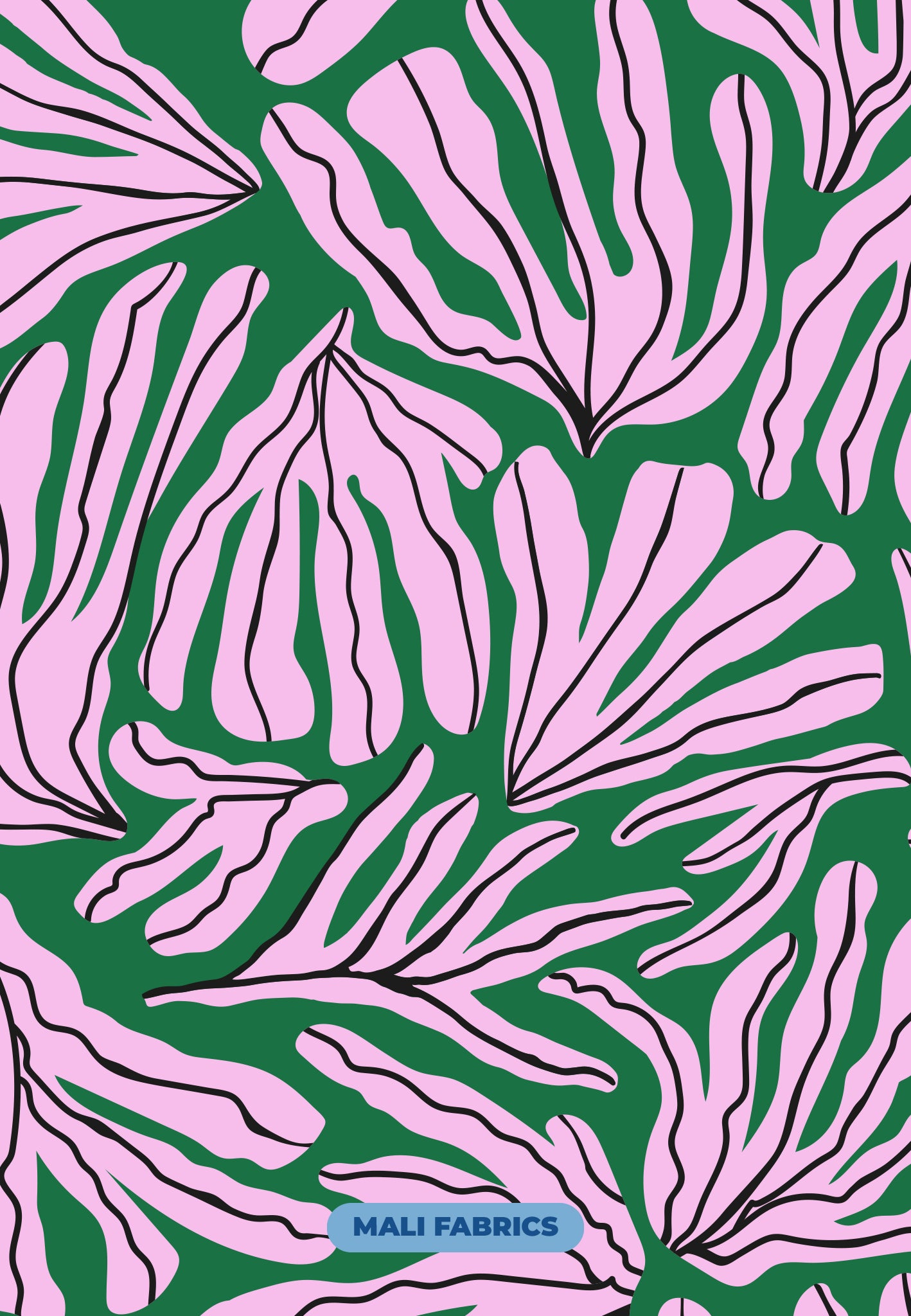 PADRÃO FOLHAS TROPICAIS M529