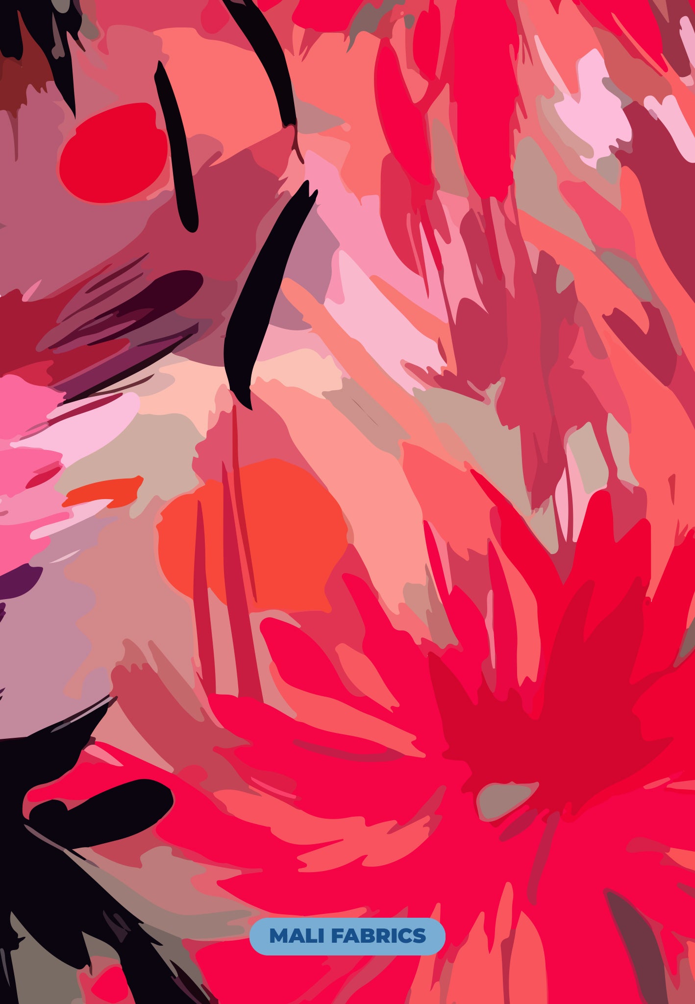 PADRÃO FLORES ABSTRATAS M532