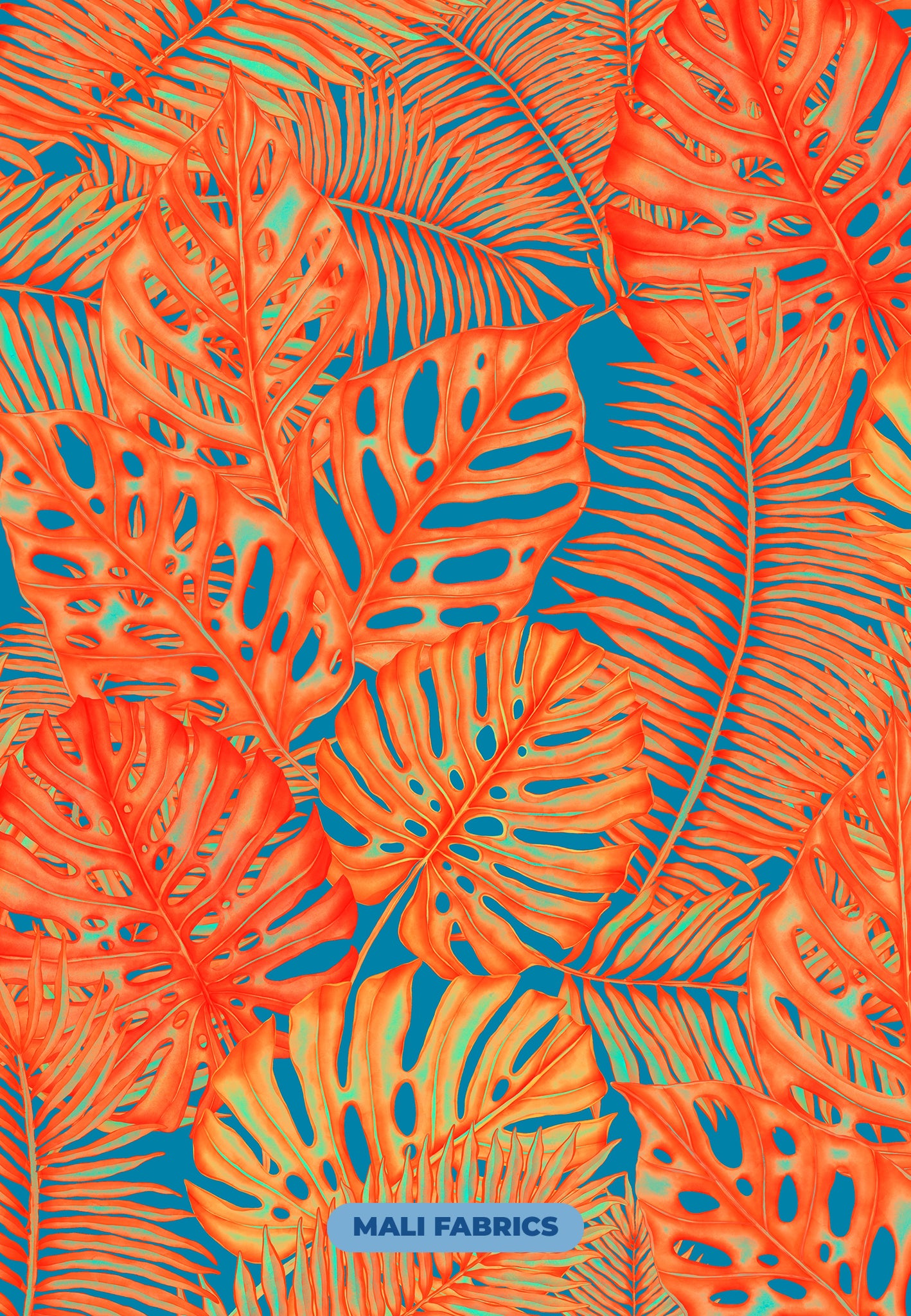 PADRÃO TROPICAL COM FOLHAS M541