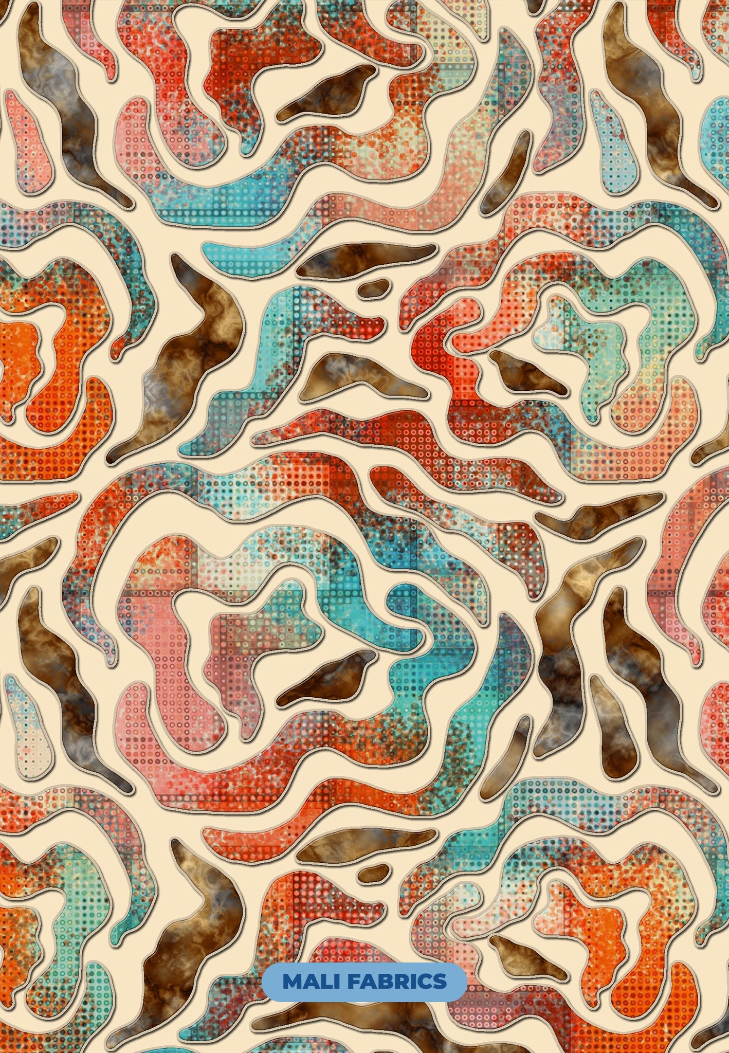 PADRÃO ABSTRATO 3D M544