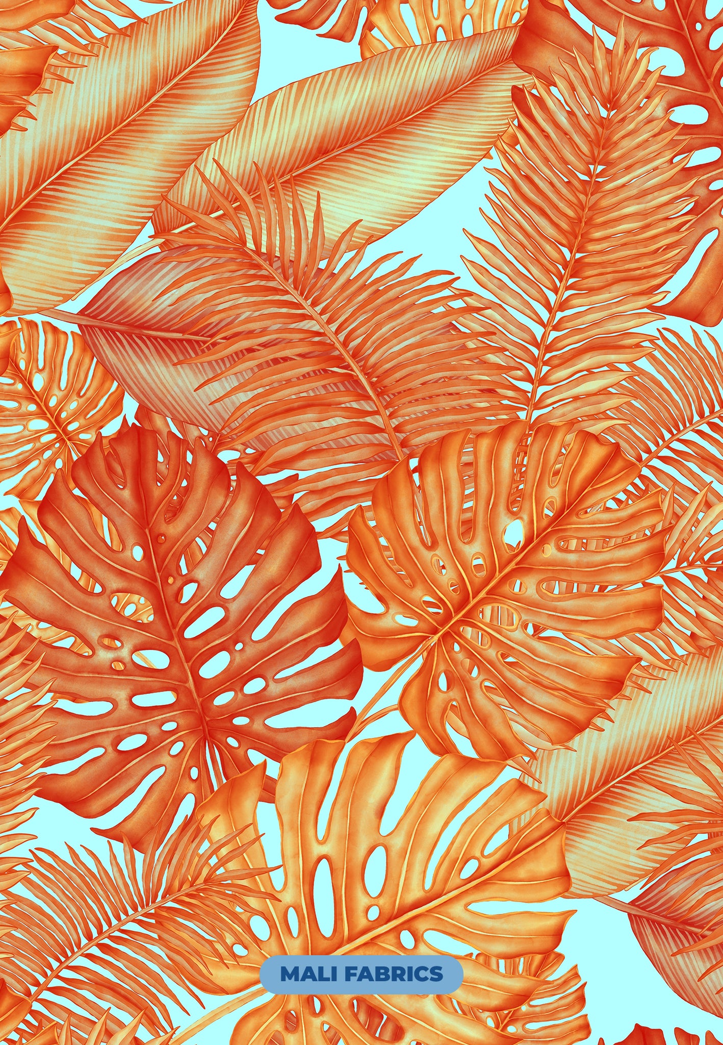 PADRÃO TROPICAL COM FOLHAS M545