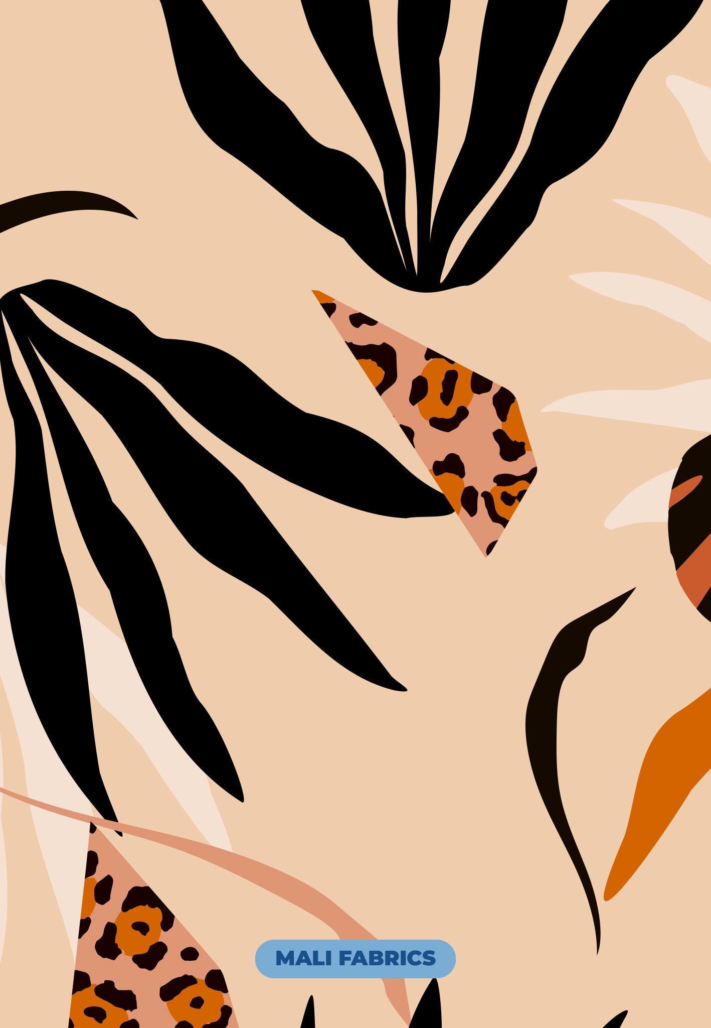 PADRÃO LEOPARDO COM FOLHAS M550