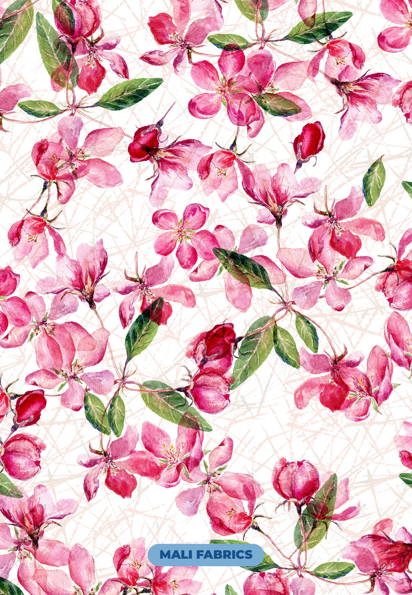 PADRÃO FLORES ROSA M96