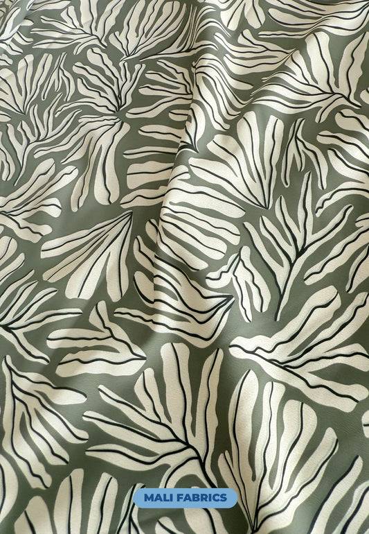 LICRA RECICLADA FOLHAS TROPICAIS M529