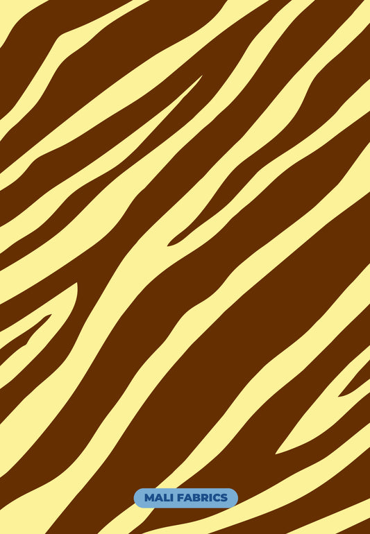 PADRÃO ZEBRA CASTANHO E AMARELO M580