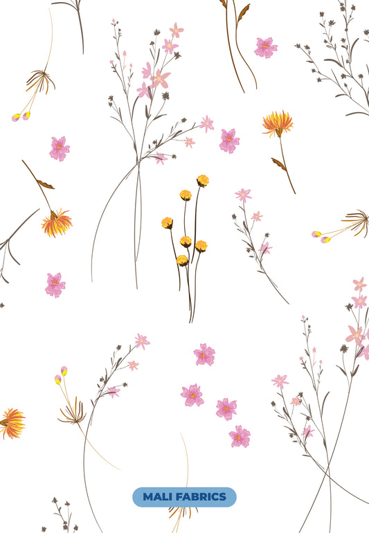PADRÃO FLORES DELICADAS M140