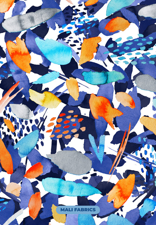 PADRÃO ABSTRATO AGUARELA M183